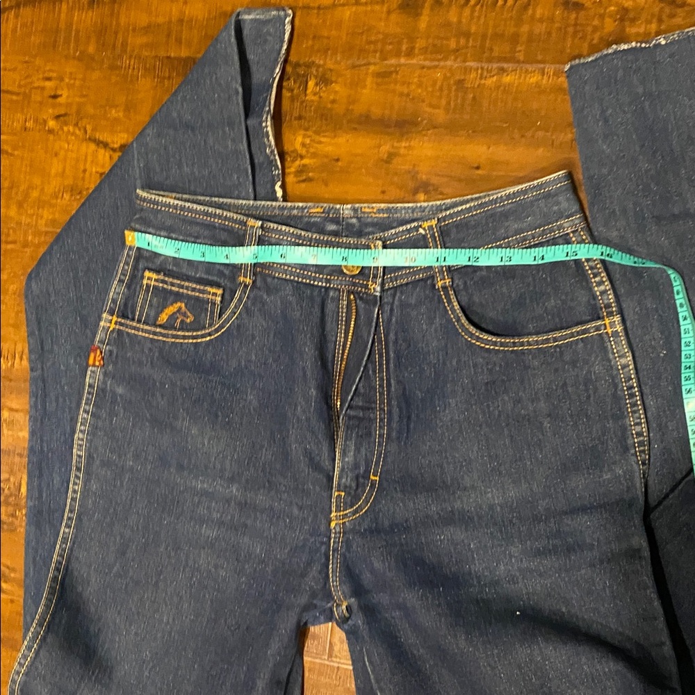Vintage Jordache Dark Blue Denim Pants - Picture 6 of 7